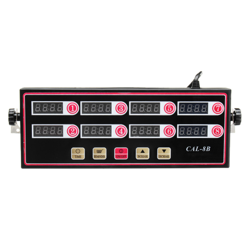 8 Channel Digital Commercial Timer Burger Basket Shaking Timing Restaurant 2