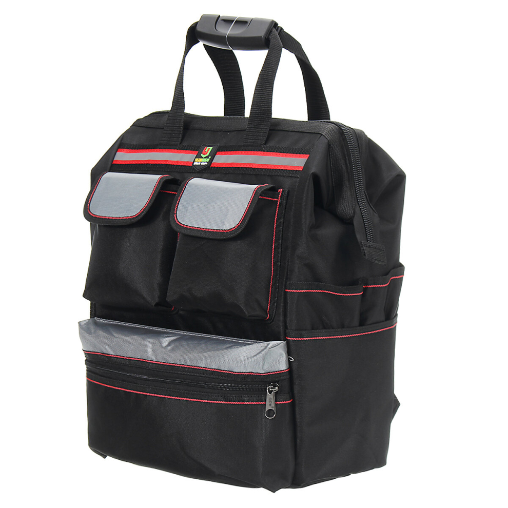 Multifunctional Oxford Cloth Double Shoulders Tool Bag Storage Backpack Bags Electricians Maintain Portable Tool Bags 791323021611
