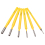 6pcs 150mm Pin Punch Kit Set Solid Hole Punch Chisel Machining Maintenance Wooden Woodworking Tool 3