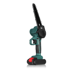 6 Inch 6000mAh Cordless Electric Pruning Saw Rechargeable One-handed Woodworking Tool Mini Green Chain Saw For Wood Cutting Spliting