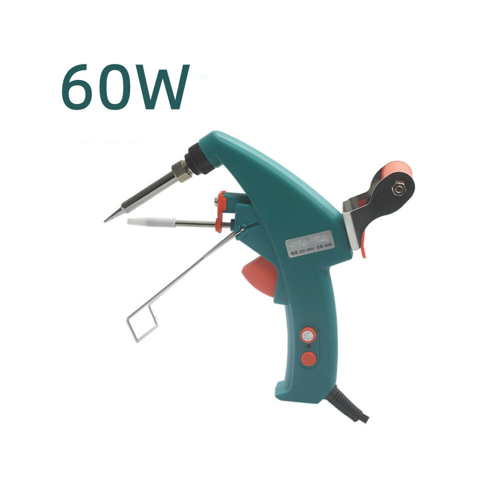 60W Electronic Welding Torch Kit Internal Heat Helping Hand Soldering Iron Set Automatic Tin Feeding Machine Power Repair Tools 6900002723508