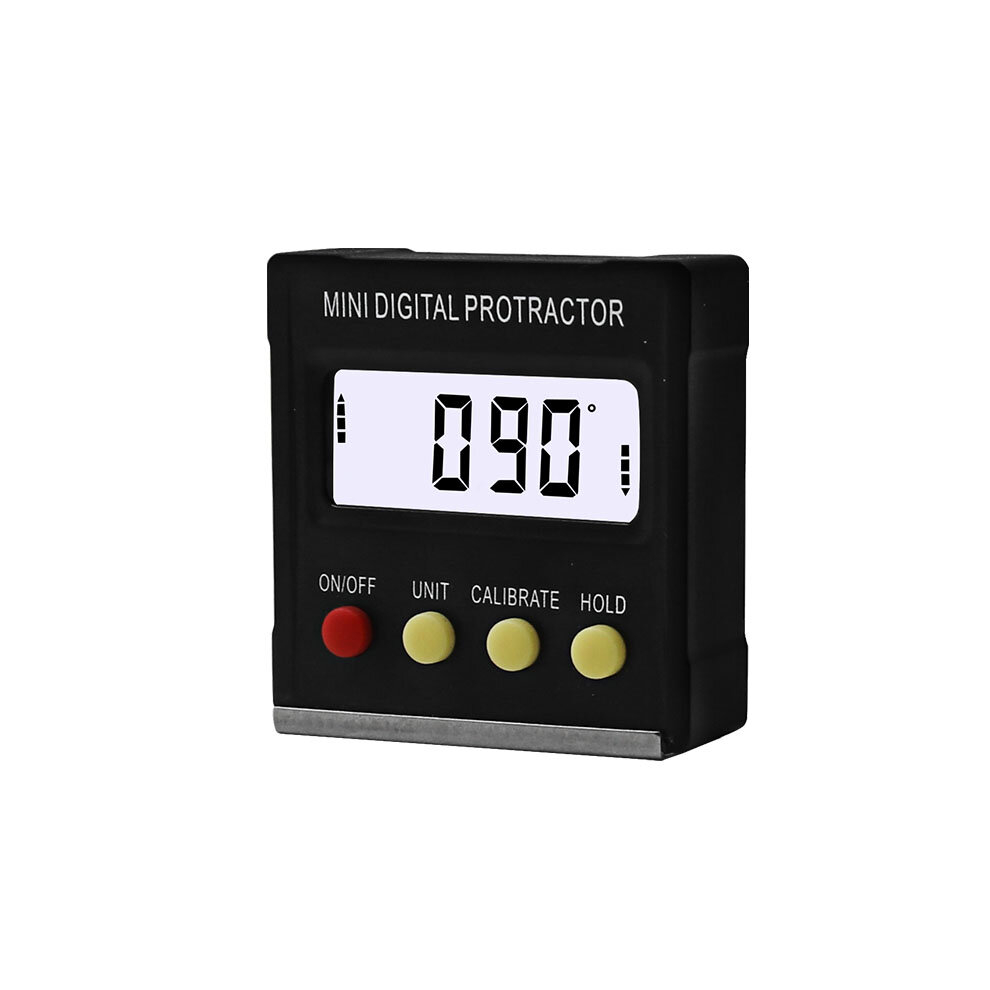 360 Degree Mini Digital Protractor Inclinometer Electronic Angle Level Magnetic Box 191466115770