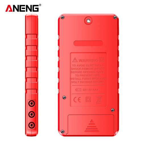 ANENG 616 Large Screen Backlight Digital Multimeter 6000 Counts Ultra thin Intelligent AC DC Voltage Current Multmetro TestTool 2