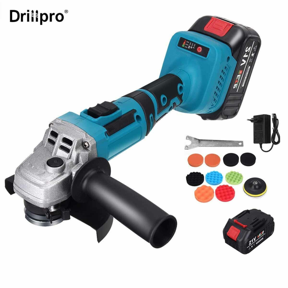 Drllpro 800W 21V 5 Inch 10000Rpm 6000Mah Lithium Battery Electric Polisher For Car Polishing Clean The Sink And Tub Sand The Wood 6900962732404