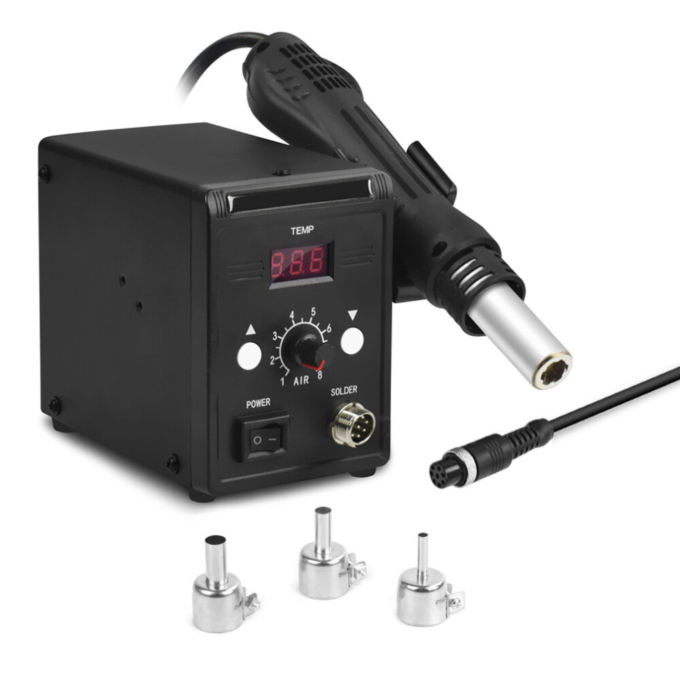Newacalox 700W Hot Air Desoldering Soldering Station Smd Rework Tool Thermoregulator Welding Repair Kit 6900071164028