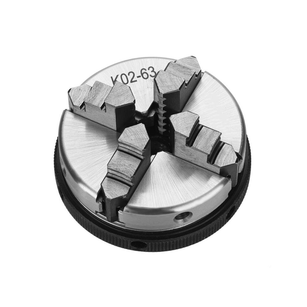 Sanou 3/4 Jaws Wood Lathe Chuck 50Mm 63Mm Manual Chuck Self-Centering Diy Metal Wood Lathe Tools 6900062115275