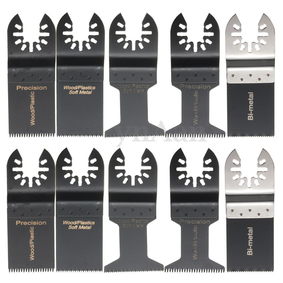 10Pcs Oscillating Multitool Saw Blades For Fein Multimaster Makita Bosch Oscillating Tools 6083152444315