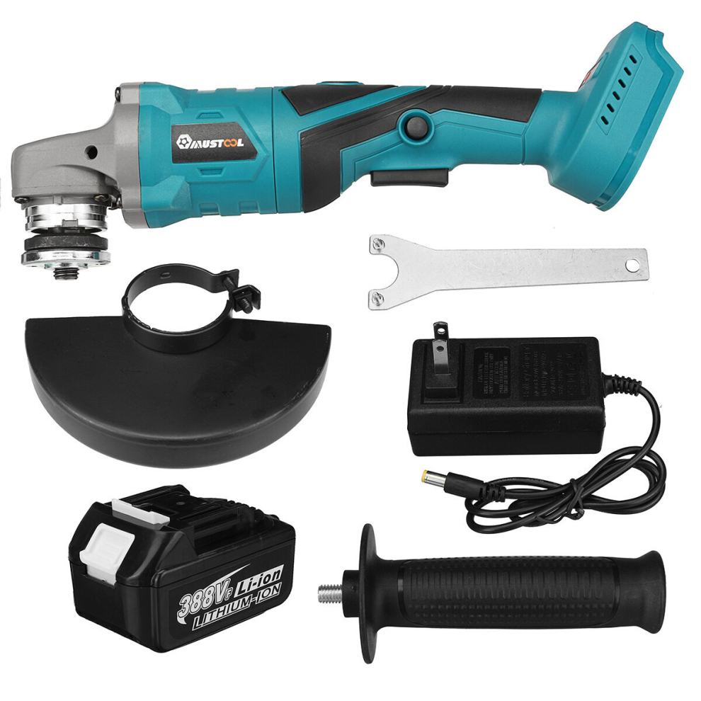 Mustool 125Mm Rubber + Abs + Steel 388Vf 1600W 3-Speed Brushless Electric Polisher 6900897632206