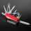 Red Swiss 91mm Multifunctional Folding Army Knives Survival Tools 2