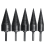 Firewood Splitter Drill Bit Round Hexagonal Shank Wood Splitting Cone Reamer 4