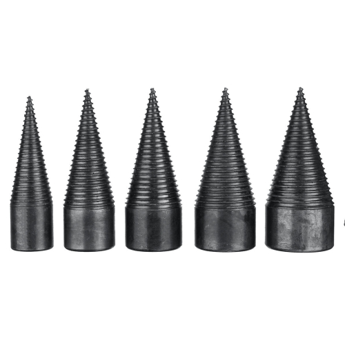 Firewood Splitter Drill Bit Round Hexagonal Shank Wood Splitting Cone Reamer 1