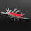 Red Swiss 91mm Multifunctional Folding Army Knives Survival Tools 1
