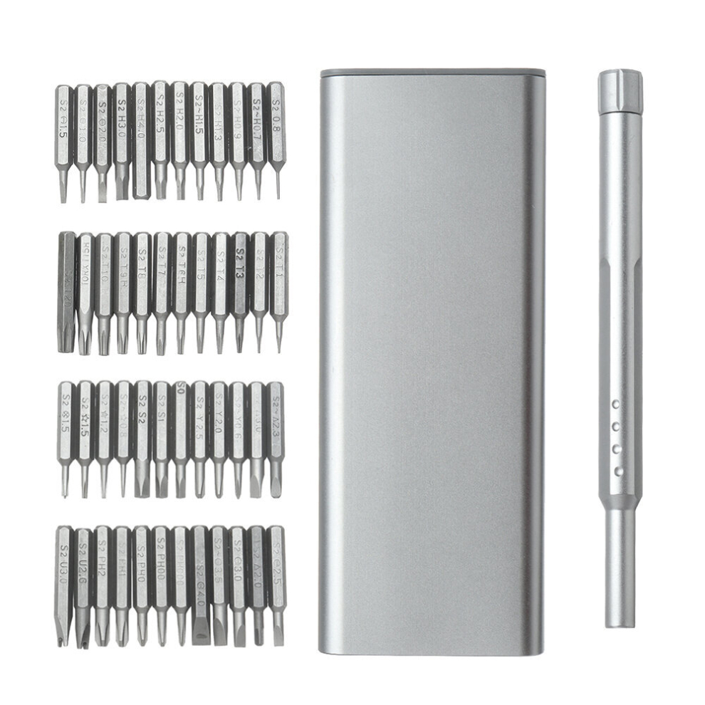 48-In-1 Precision Screwdriver Set Mobile Phone Laptop Dust Cleaning Multi-Function Maintenance Disassembly Gadget Combination 6906123028782