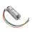 Machifit 25GA370 DC 12V Micro Gear Reduction Encoder Motor with Mounting Bracket and Wheel 8