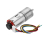 Machifit 25GA370 DC 12V Micro Gear Reduction Encoder Motor with Mounting Bracket and Wheel 5