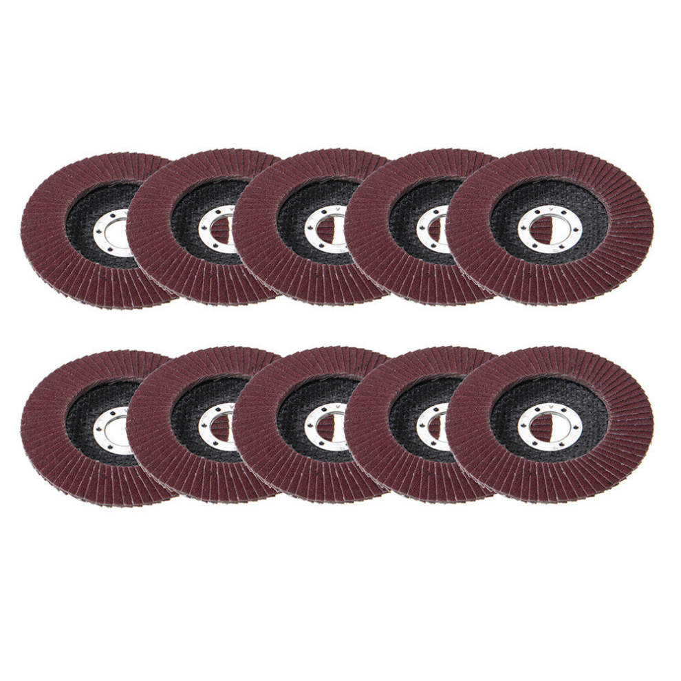 10Pcs 115Mm Sanding Flap Discs Metal Sanding Flap Discs Grinding Wheel For Angle Grinder 711331988119
