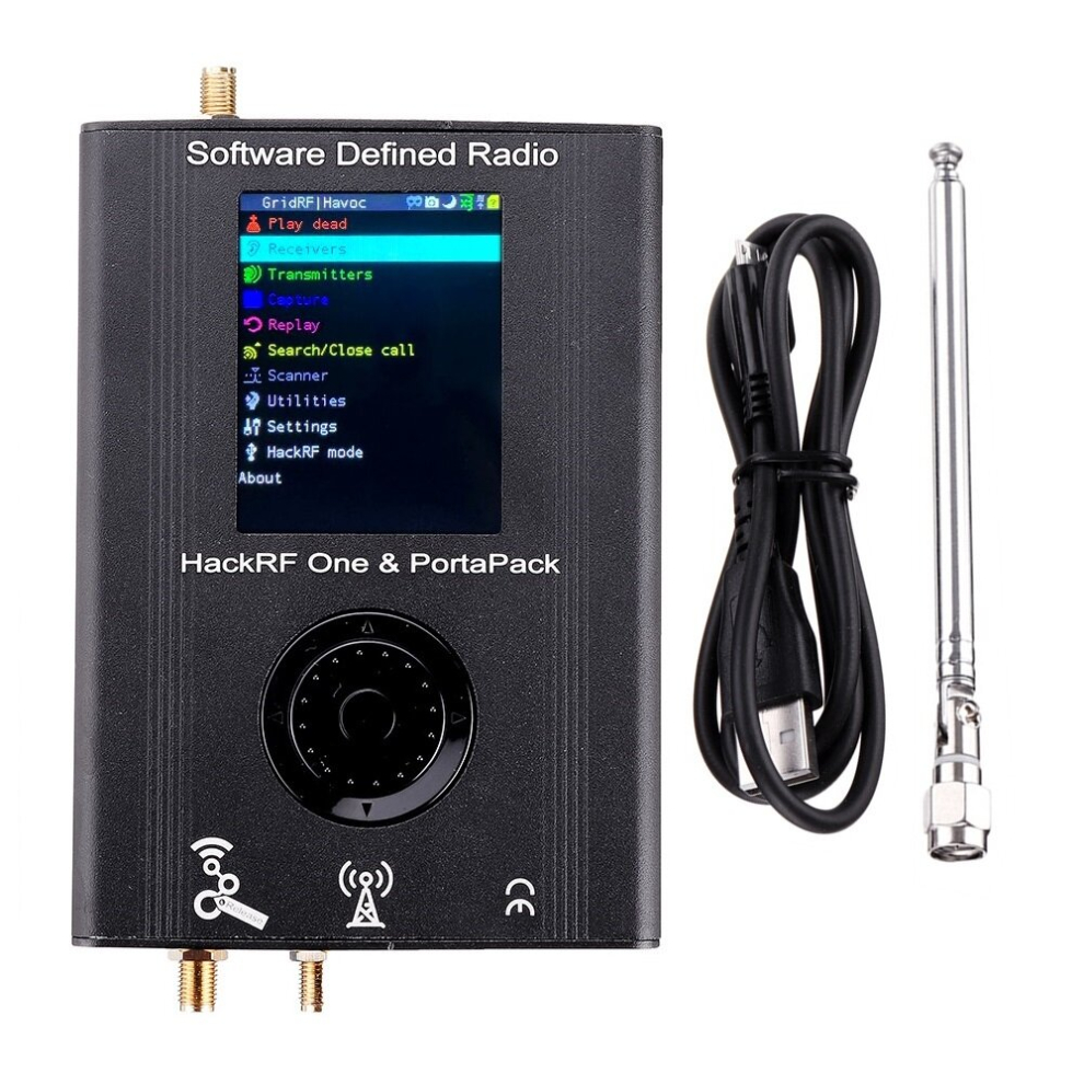 Latest Version Portapack + Hackrf One 1Mhz To 6Ghz Sdr Software Defined Radio + 0.5Ppm Txco 805444768451