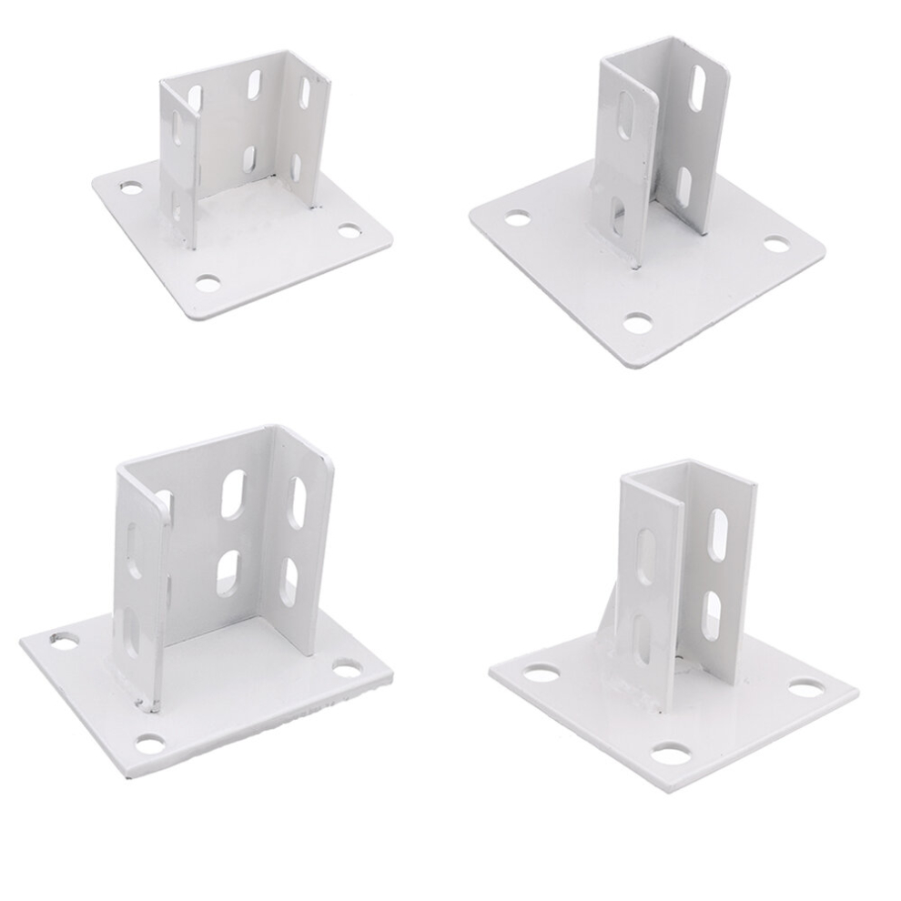 3030/3060/4040/4080/4545/5050 Aluminum Extrusions Square Foot Connector Cup Ground Fence Guardrail Base Accessories 3345536090369
