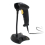 Handheld USB Laser Barcode Scanner Barcode Reader with Stand for POS Black 3