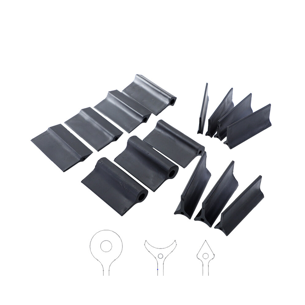 14Pcs Flexible Contour Polishing Pad Sanding Block Rubber Sandpaper Mat Convex Concave For Lathe Wood Carving Woodworking Tools 6906138767591