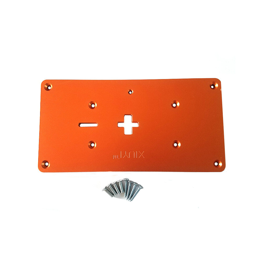 235Mm Aluminum Electric Jig Saw Flip Board Router Table Insert Plate For Jig Saw Woodworking Benches 755417304608