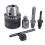 Drillpro 5pcs 3-16mm Drill Chuck Set 1/2-20UNF Thread Drill Adapter Changed Impact Wrench Into Eletric Drill 1