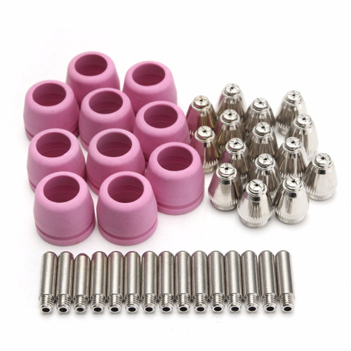 40Pcs Welding Torch Plasma Consumables Nozzle Electrode Cup for LTP5000D LTP6000 1