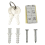 36Pcs Key Cabinet Storage Tool Box Lockable Security Metal Iron Hook Box Wall Mounted Case 9