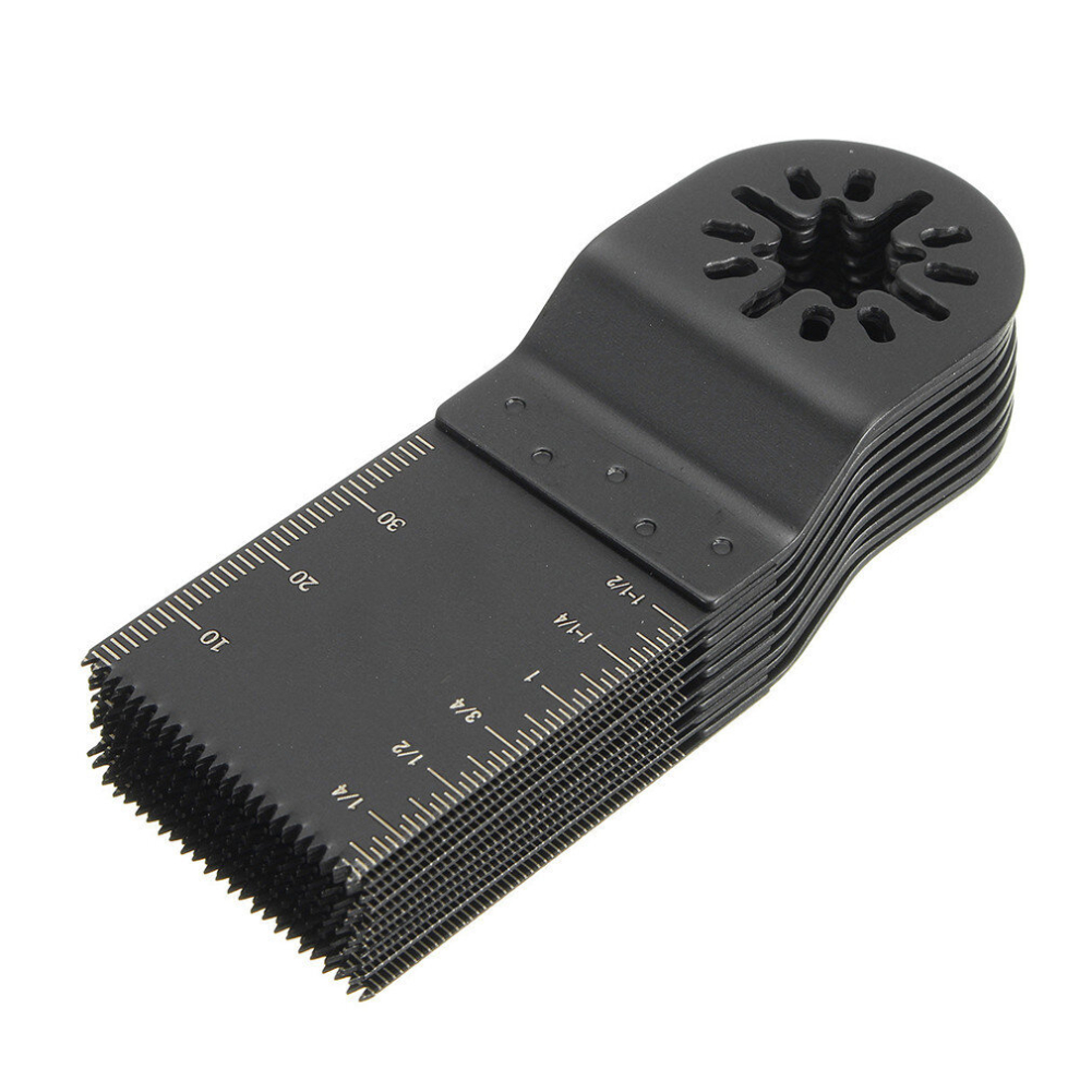 10Pcs 34Mm High Carbon Steel Saw Blade Oscillating Blade For Fein Multimaster Bosch Oscillating Multitool Oscillating Tools 605647211842