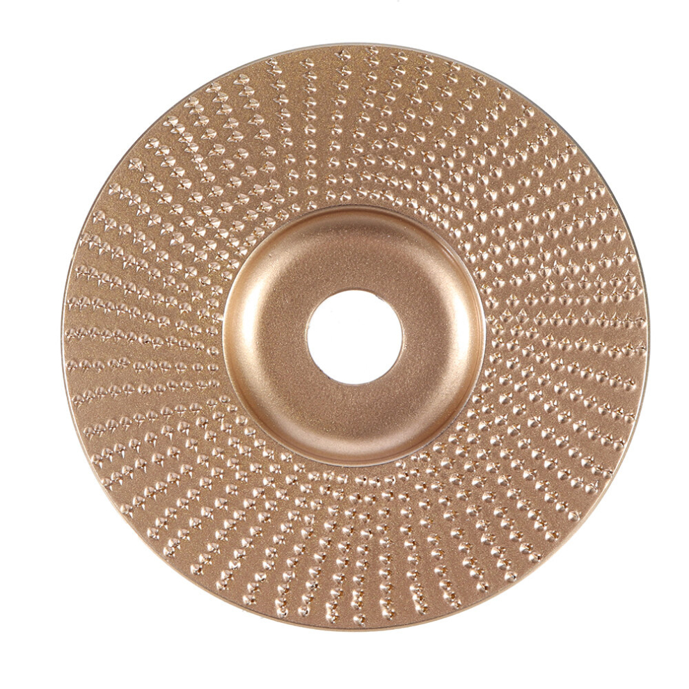 Drillpro 100Mm Tungsten Carbide Plane Wood Shaping Disc Carving Disc 16Mm Bore Sanding Grinder Wheel For 100 115 Angle Grinder 605649256377