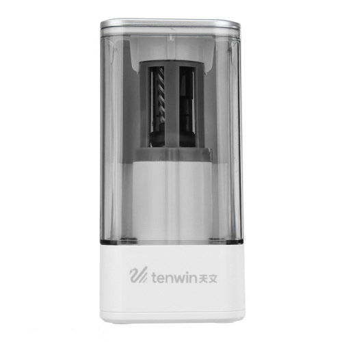 AC 100-240V 50/60HZ Automatic Electric Pencil Sharpener Mechanical White/Black 2