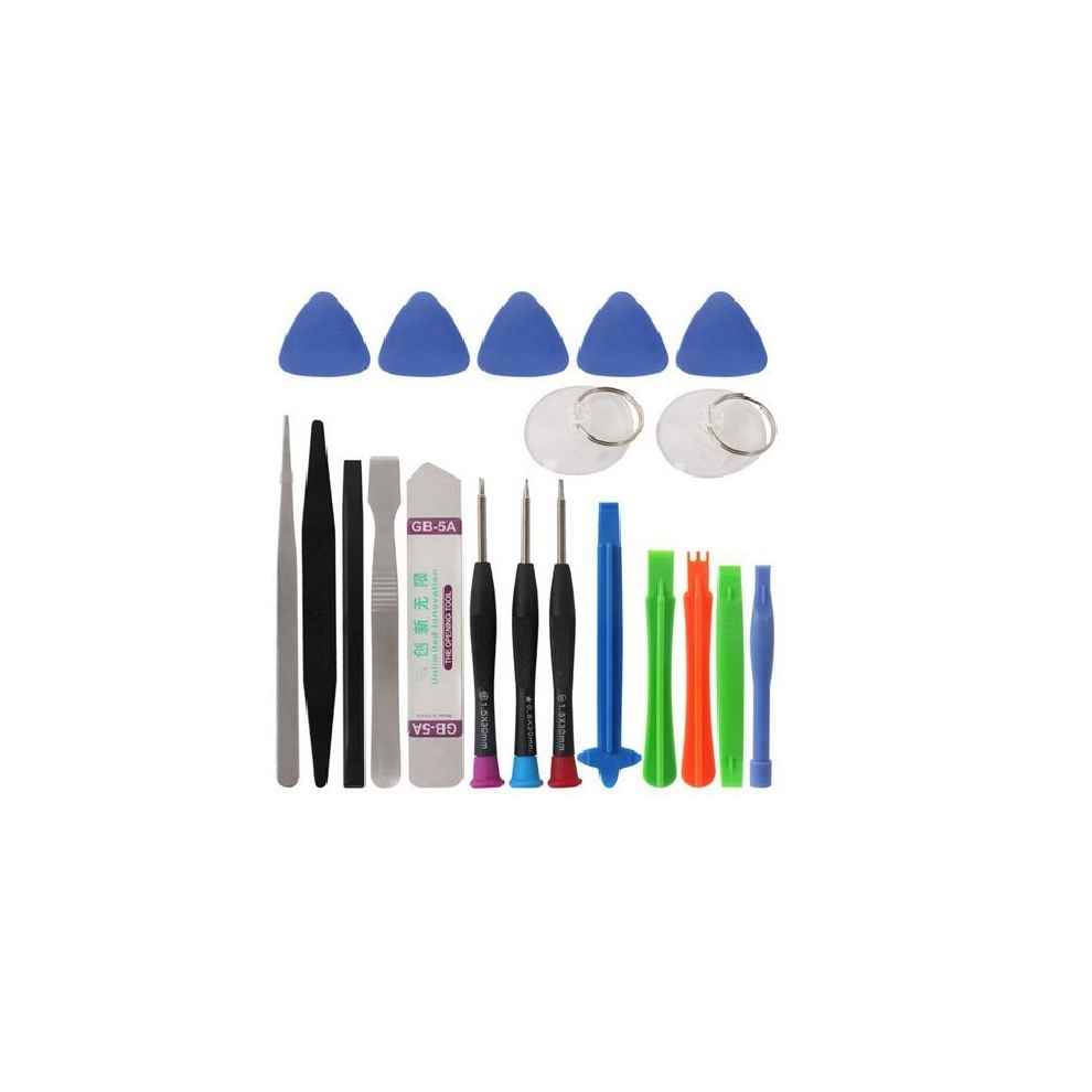 Kgx 20Pcs/Set New Mobiile Phone Repair Opening Pry Disassemble Tools Set Spudger Tweezer Kit Iiphone Series Disassembly Tool 6900077885507