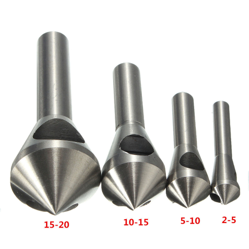 4pcs Countersink Deburring Bits Chamfering Drill Oblique Hole Chamfer 1