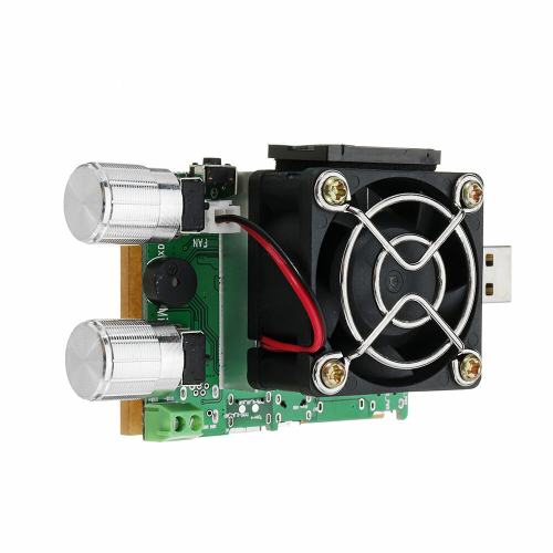 JUWEI QC2.0/3.0 35W USB Electronic Load Adjustable Constant Current Aging Resistor Battery Tester 1