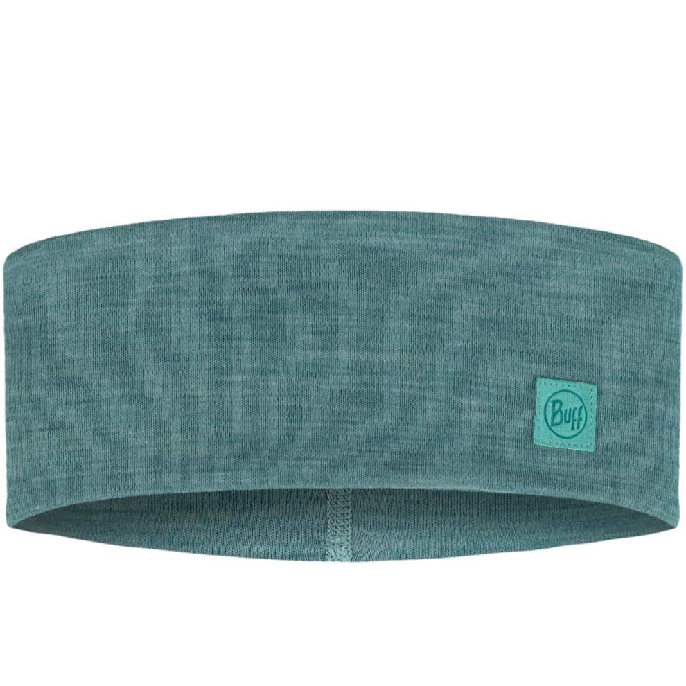 Buff (One Size, Soild Pool) Unisex Winter Warm Merino Wool Heavyweight Headband
