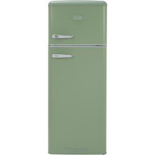 CDA Betty Meadow Top-Mount Fridge Freezer - 162L Fridge Space, Integrated Wine Rack, 4-Star Freezer, D Energy Rating