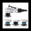 Mini Pneumatic Chamfering Tool with Replace Blades Inserts and Bearings, 45 Degree Air Chamfer Deburring Tool 4