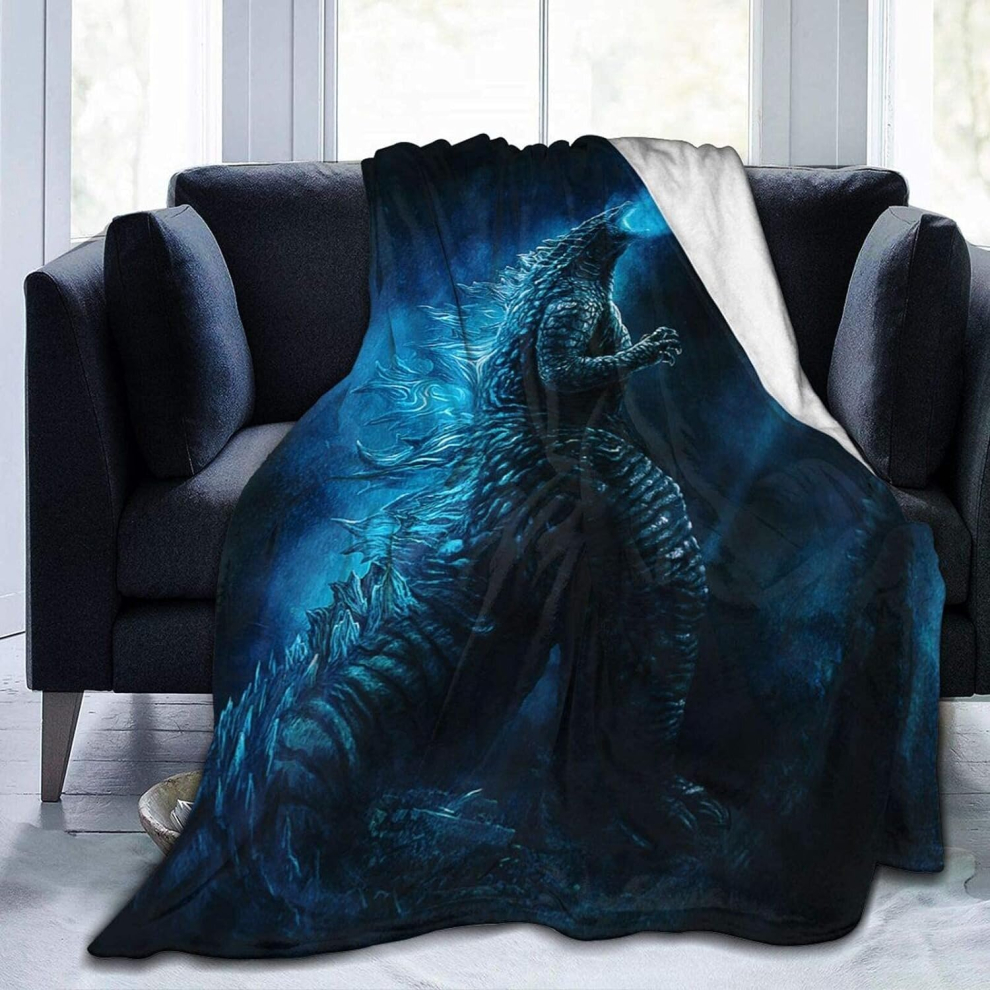 (150CM X 200CM) Godzilla Soft Microfleece Blankets are Used for Home Decoration,Flannel Blankets,Sofa Beds,Air Conditioning Blankets