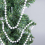 (White) 24ft Hanging Bead Garland Christmas Tree Decorations Xmas Party Tinsel String 5