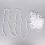 (White) 24ft Hanging Bead Garland Christmas Tree Decorations Xmas Party Tinsel String 4