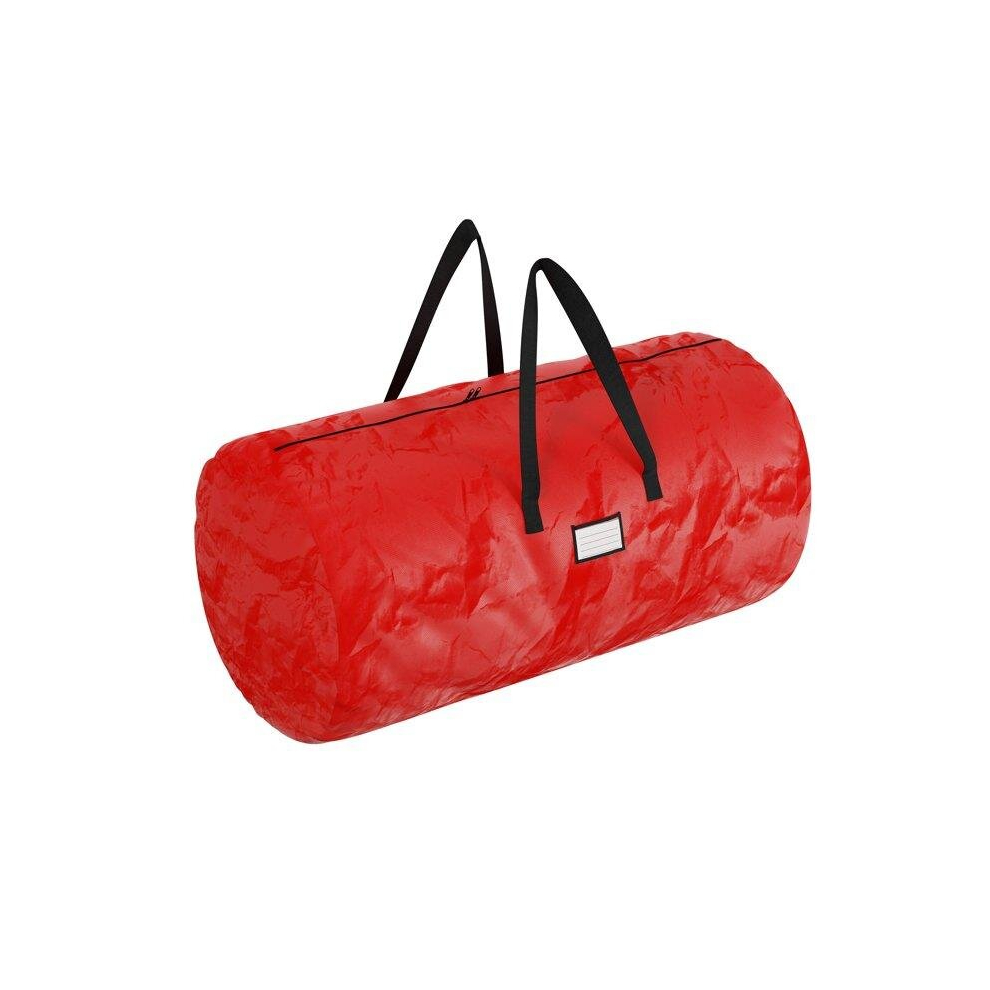 (Tree Bag- 164x38x76cm) Christmas Tree Duffel Storage Bags Wreath Garland Zippered Waterproof Containers