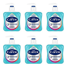 Carex Original Antibacterial Hand Wash, Clean & Protect Hands, Bulk Buy, Pack of 6 x 250 ml (Packaging may vary)