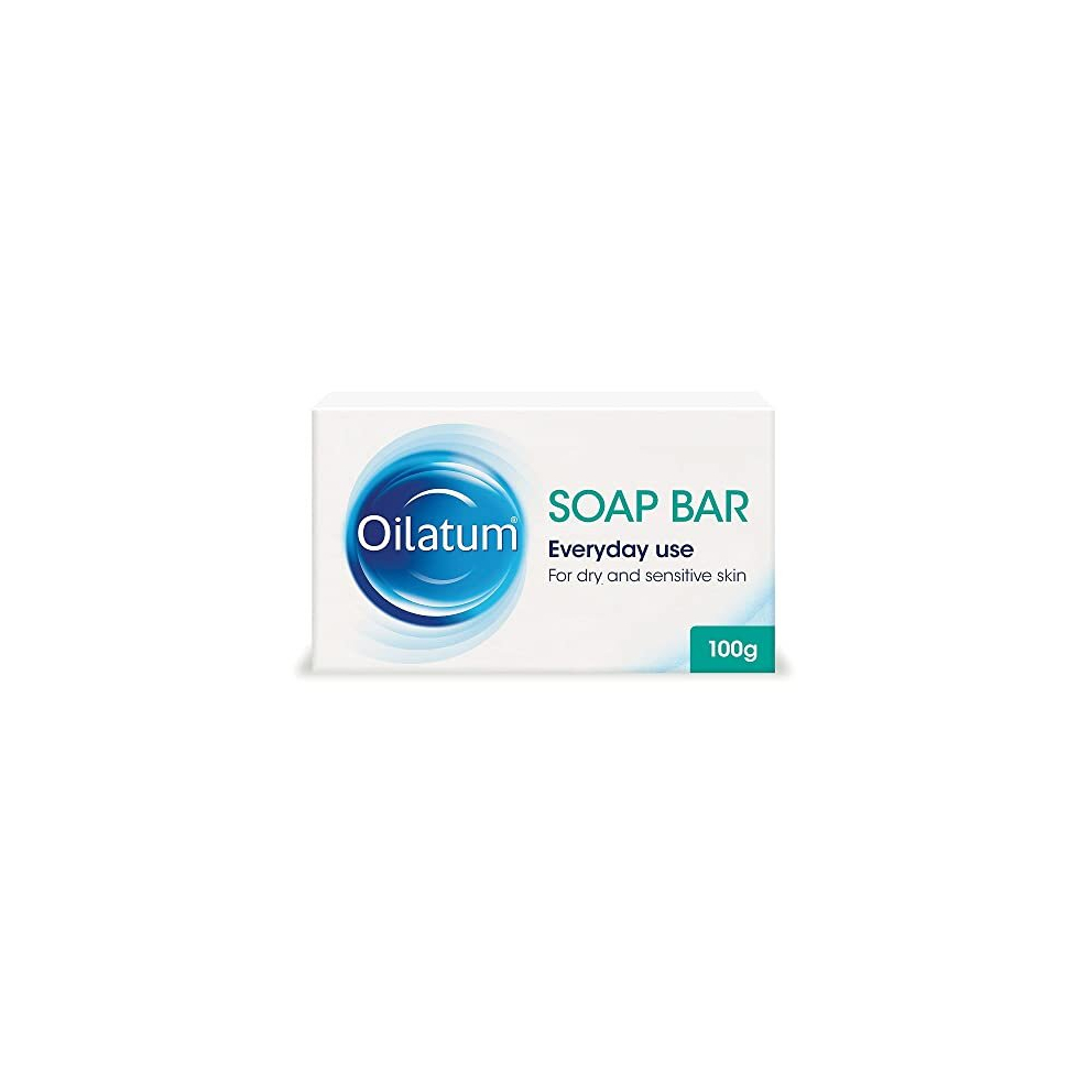 Oilatum Soap Bar Emollient Cleanser for Dry, Sensitive and Eczema Prone Skin 100g