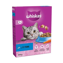 WHISKAS 1+ Cat Complete Dry with Tuna 300g