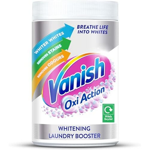 Vanish Vanish Oxi Action Platinum Multi Power, 1.57Kg | Chlorine-Bleach Free Whitening Booster | Removes Tough Stains & Odours | For Whiter Whites, Safe on