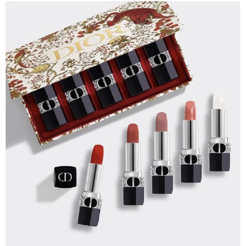 ROUGE DIOR - LUNAR NEW YEAR LIMITED EDITION Gift Set of 5 Lipsticks
