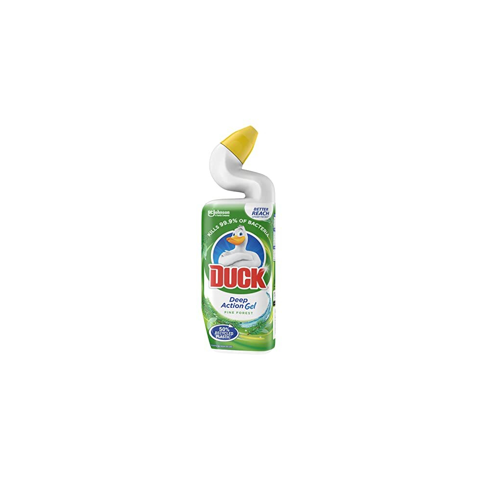 Duck Toilet Deep Action Gel Liquid Cleaner, Pine Forest, 750ml