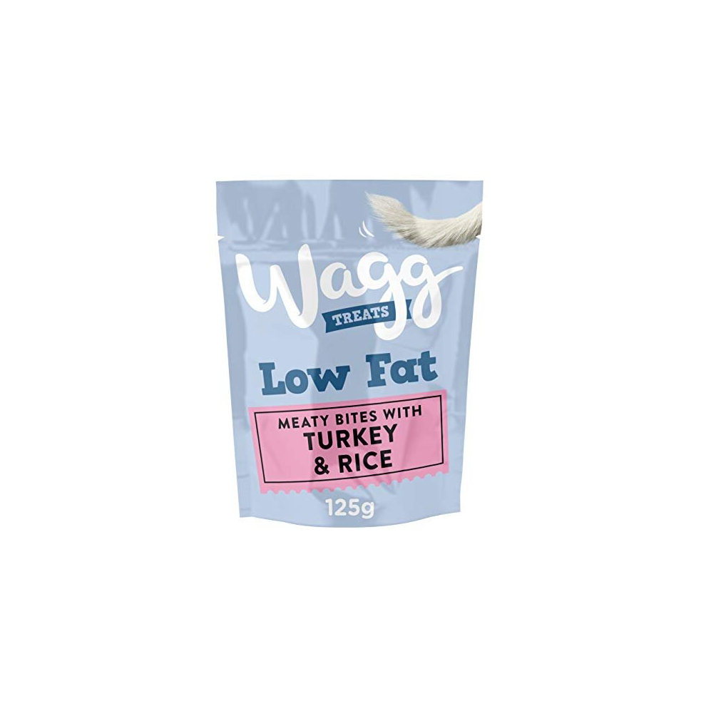 Wagg Low Fat Turkey Dog Treats 125g, pack of 7