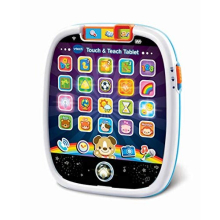Vtech Touch & Teach Tablet for Kids | Sound Effects, Phrases and Songs | Early Development with Numbers, Shapes, Animals And Colours | Suitable For
