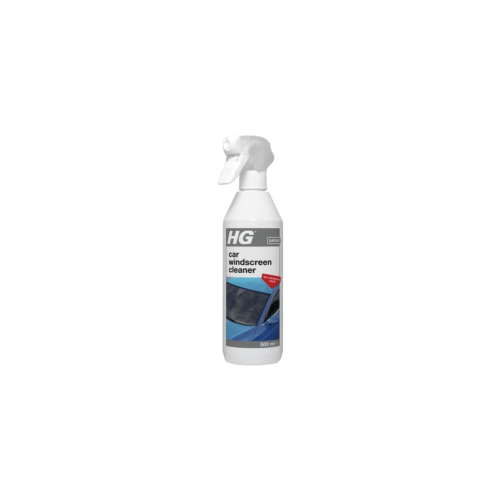 HG Car Windscreen Cleaner, for Streak Free Shine, Professional Formula Cleans Screens, Windows, Mirrors & Interior or Exterior Glass/Clear Plastic